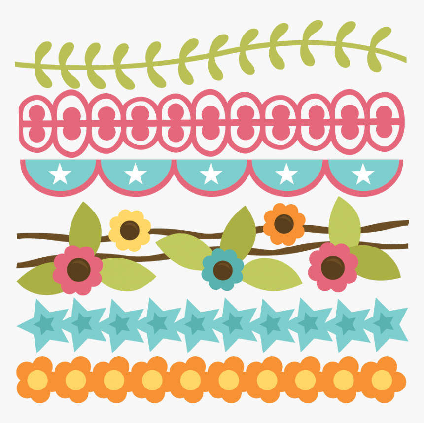 Cliparts For Scrapbook Borders, HD Png Download