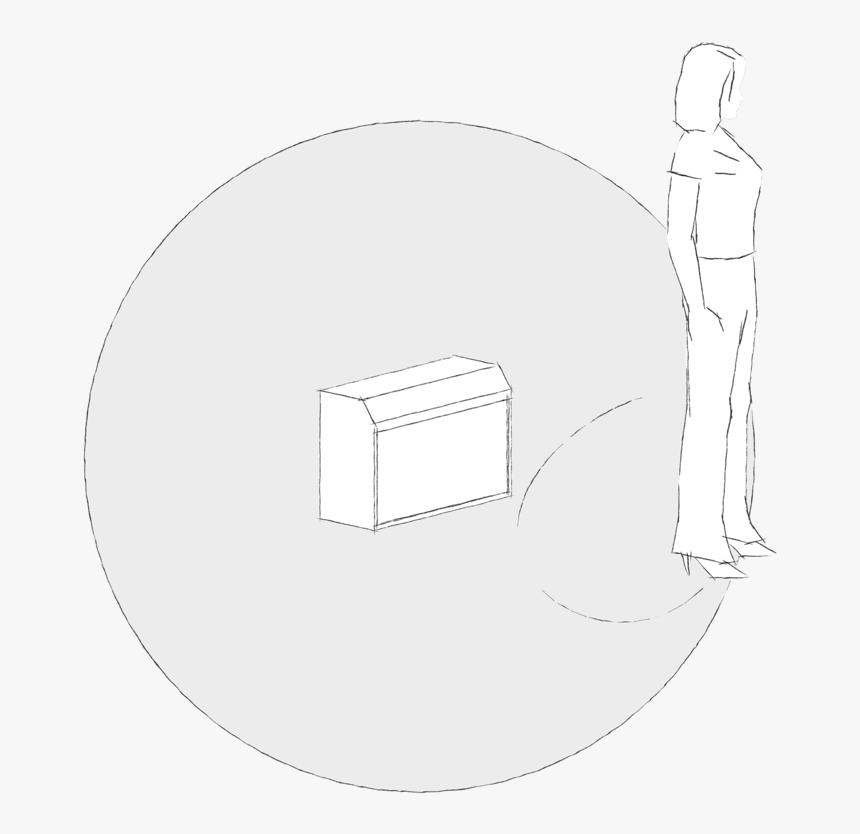 The Placement Of The Amplifier Is One Of The Main Culprits - Sketch, HD Png Download