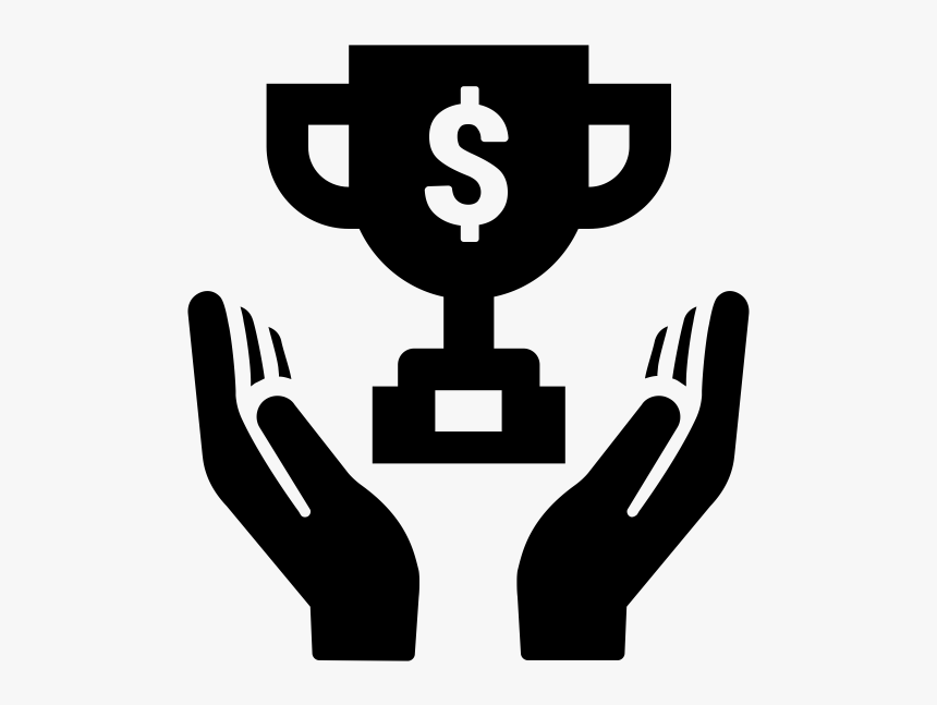 Trophy Rubber Stamp 
 Class Lazyload Lazyload Mirage - Non Profit Hand Icon, HD Png Download