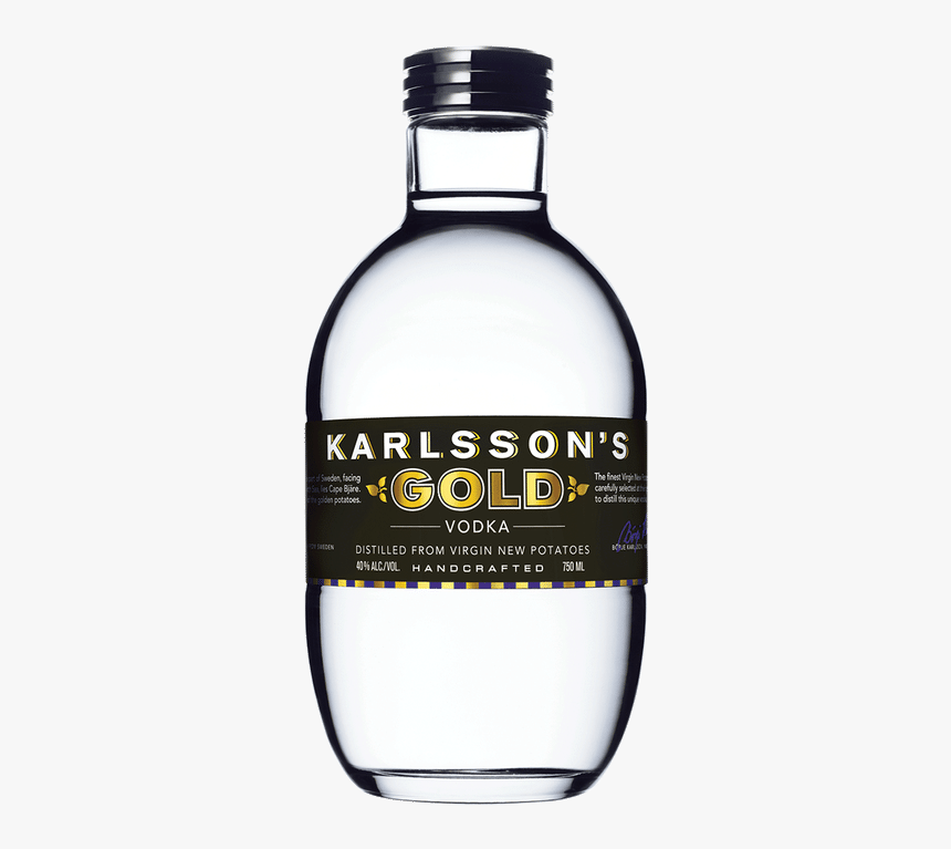 Karlsson S Gold Vodka - Karlsson's Gold Potato Vodka, HD Png Download