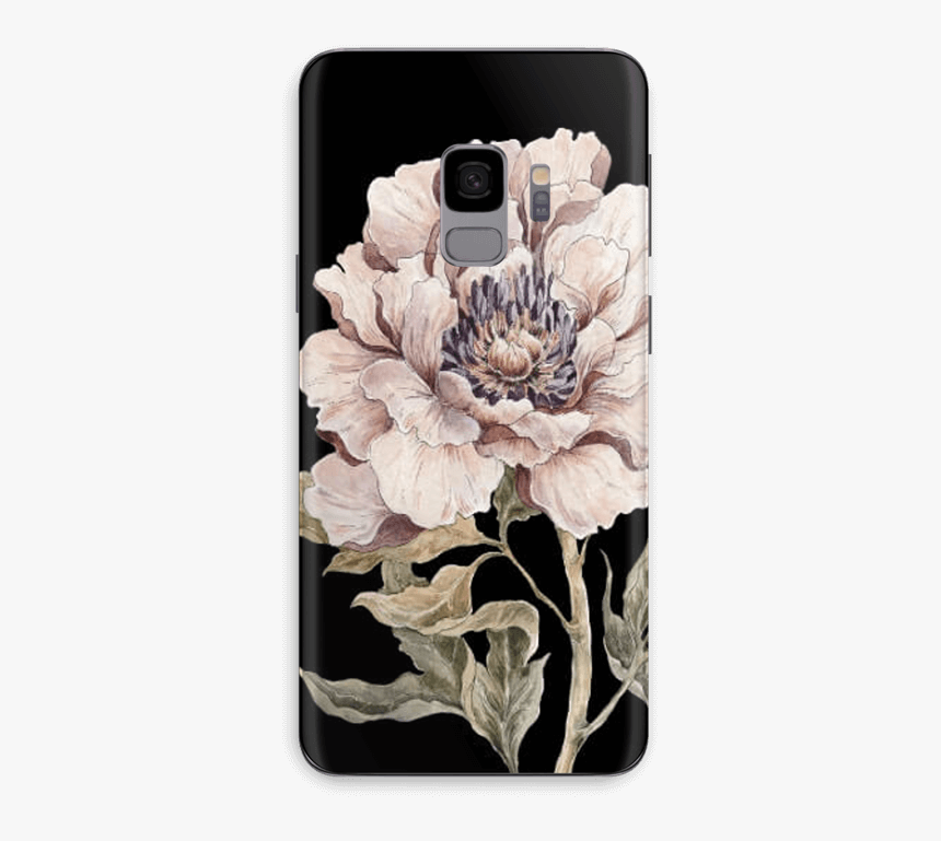 Light Pink Peony Skin Galaxy S9 - Peony, HD Png Download