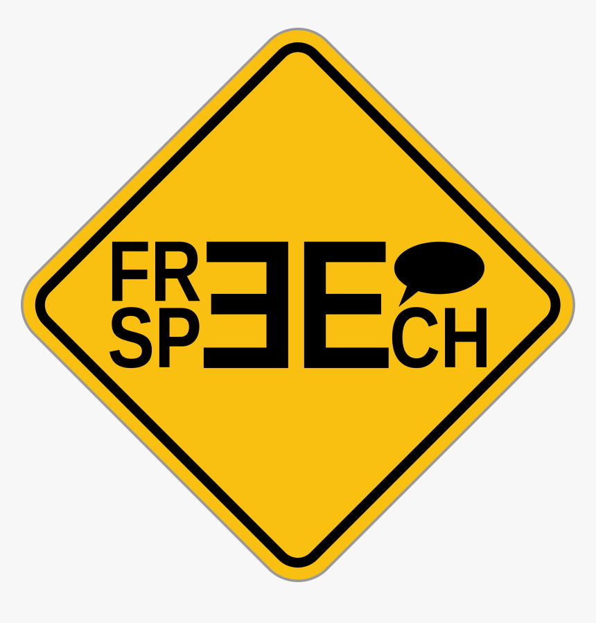 Free Speech Clip Arts - Wait Traffic Sign, HD Png Download
