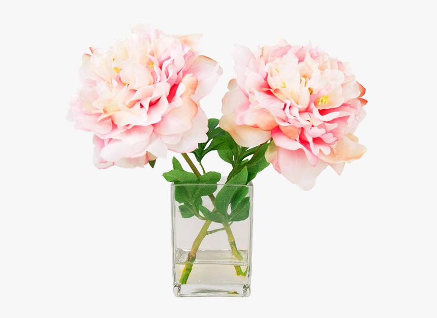 Transparent Pink Peony Png - Peony Water Vase, Png Download