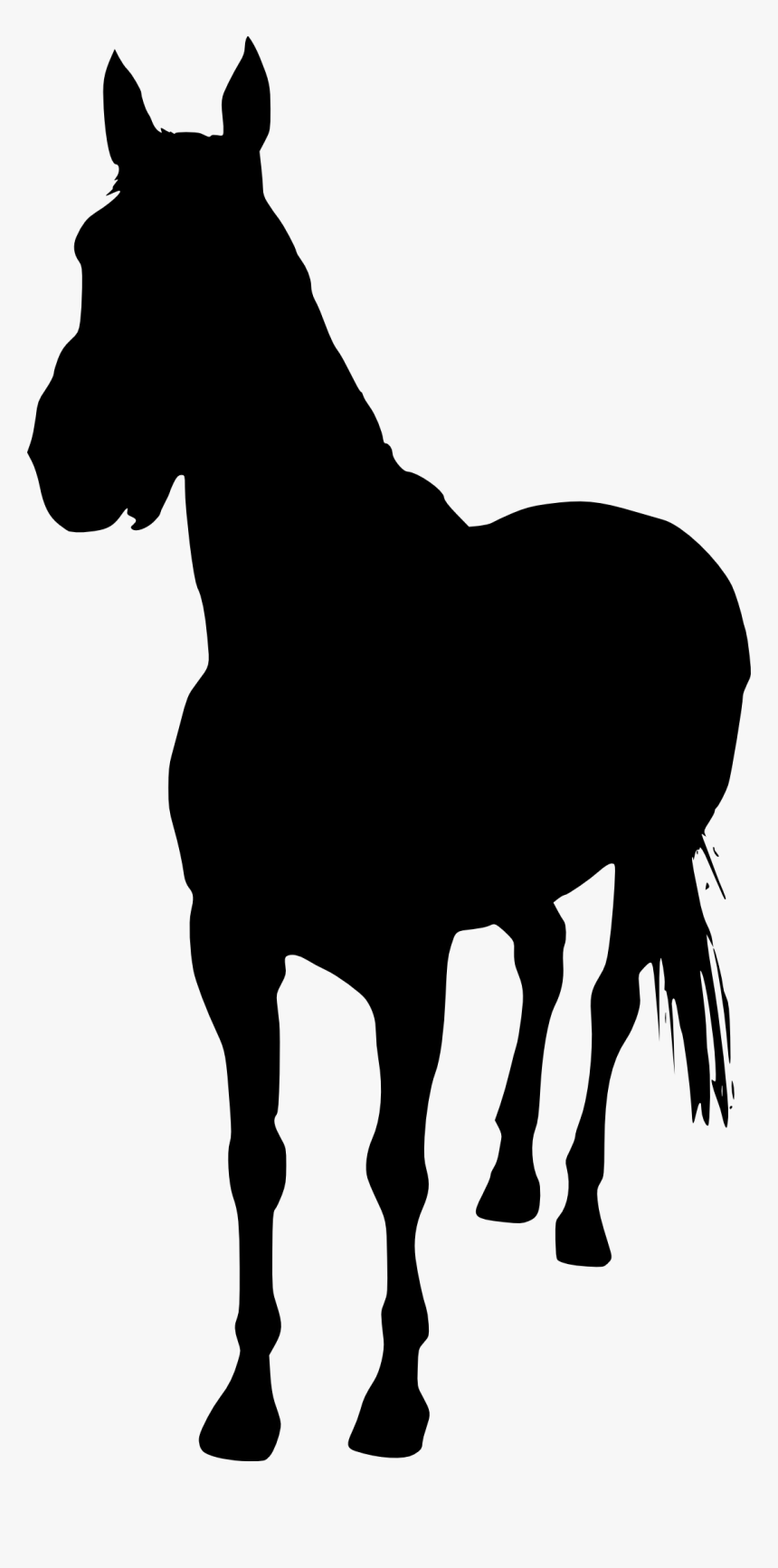 Unicorn Silhouette Clip Art, HD Png Download
