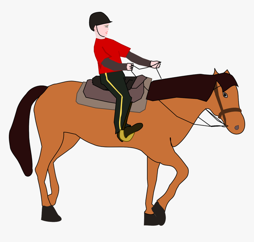 Horse Riding Clipart, HD Png Download