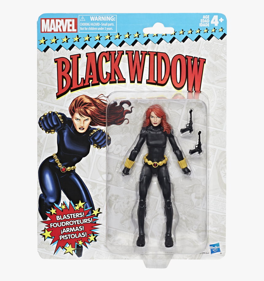 Black Widow Vintage Marvel Legends, HD Png Download
