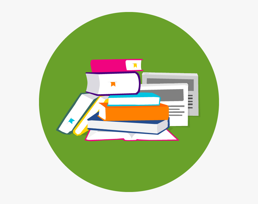 Books At Table Clipart Png, Transparent Png