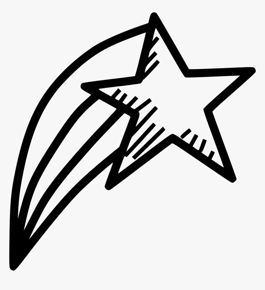 Star Christmas Shine - Line Art, HD Png Download
