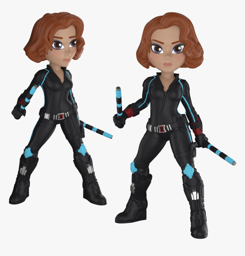 Funko Rock Candy Black Widow, HD Png Download