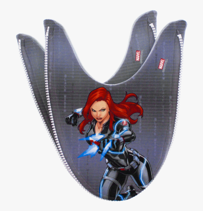 Black Widow Mix N Match Zlipperz Set 
 Class - Cartoon, HD Png Download
