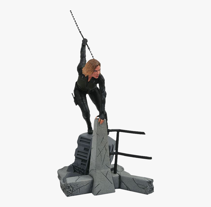 Diamond Select Black Widow Statue, HD Png Download