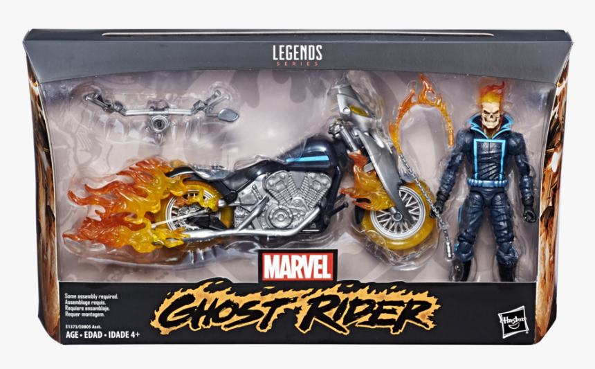 Marvel Legends Ghost Rider With Bike, HD Png Download