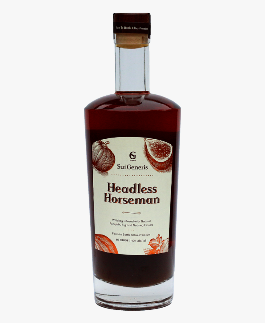 Sui Generis Headless Horseman - Glass Bottle, HD Png Download