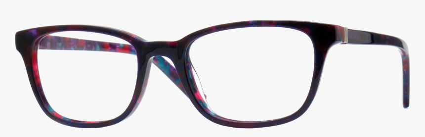 Wildflower Fire Pink Eyeglasses-purple Speckle - Plastic, HD Png Download