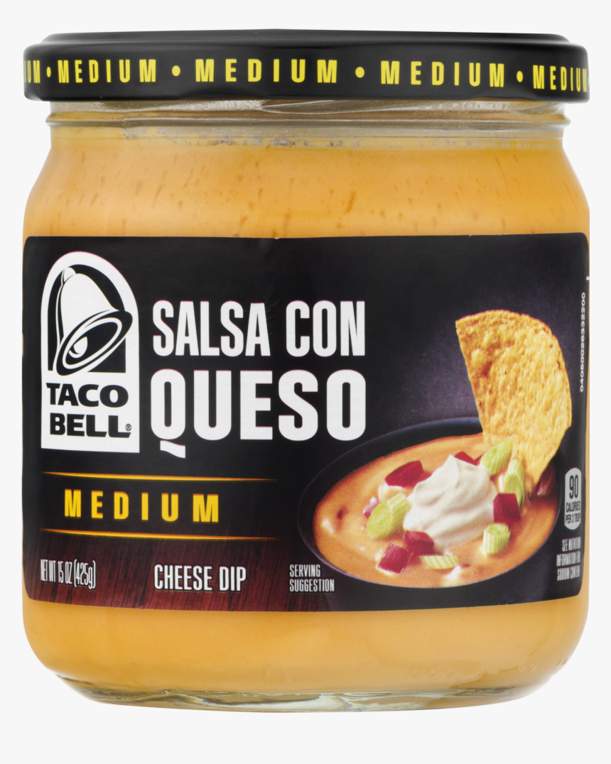 Taco Bell Salsa Con Queso Medium, HD Png Download