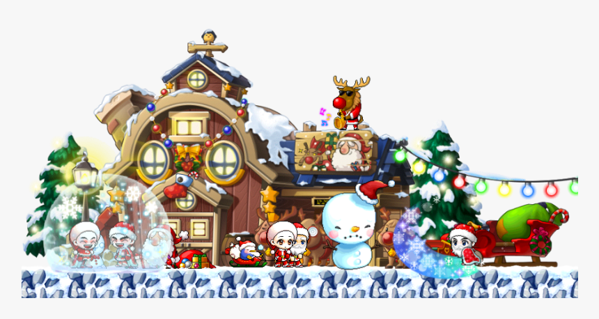 Image - Maplestory Christmas Padded Jacket, HD Png Download