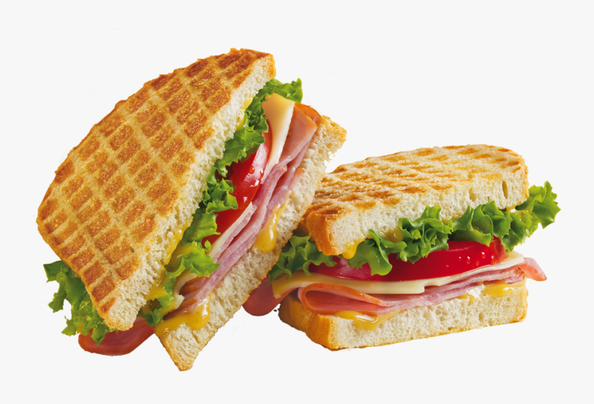 Iron Grilled Sandwich Jamón - Veg Grilled Sandwich Png, Transparent Png