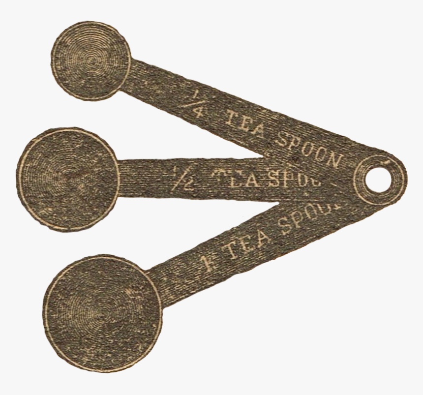 Antique Measuring Spoons Image Clipart , Png Download - Coin, Transparent Png