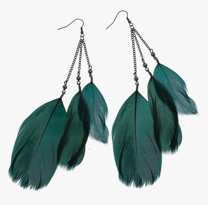Feather Earrings Png Image - Feather Earrings Png, Transparent Png
