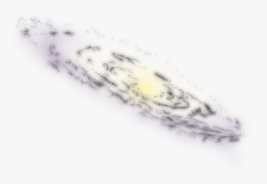 Andromeda Galaxy - Sketch, HD Png Download
