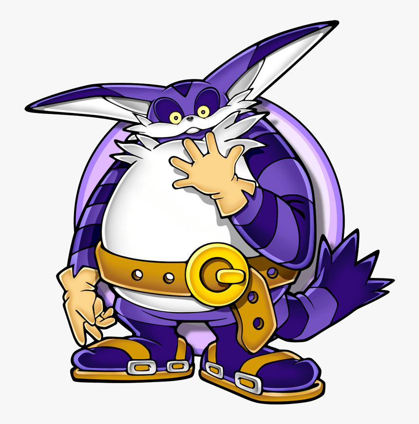 Big The Cat Sonic Channel, HD Png Download