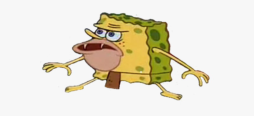 Spongebob Caveman Png - Caveman Transparent Spongebob, Png Download