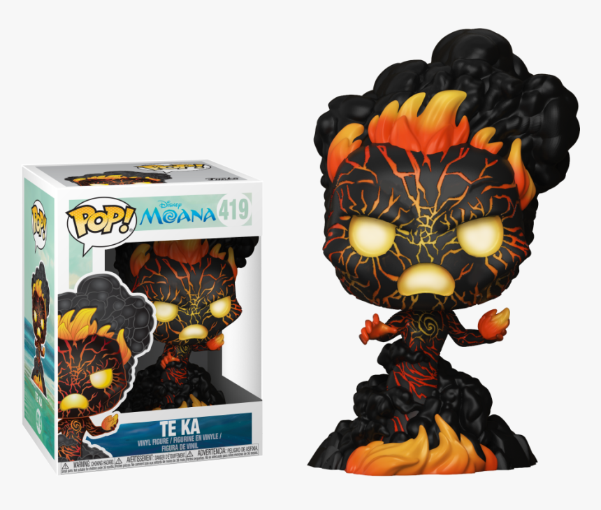 Pop Figure Disney Moana Te Ka - Te Ka Funko Pop, HD Png Download