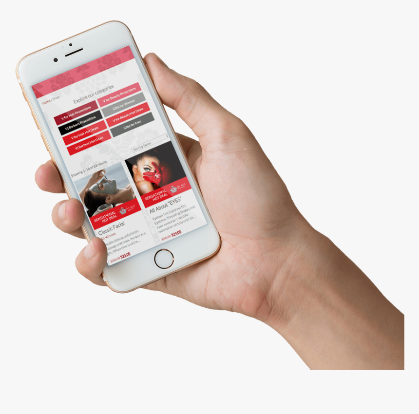 Sensational Hot Deals - Mockup Celular Png, Transparent Png