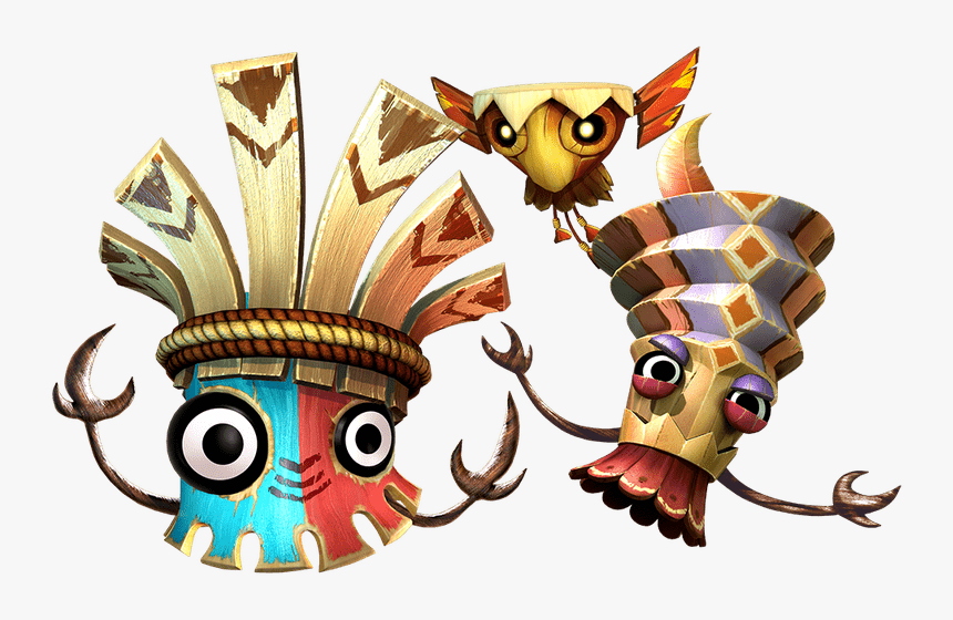 The Gallery For Gt Xylophone Tiki Trump Hair Wind Trump - Tiki Tak Tribe, HD Png Download