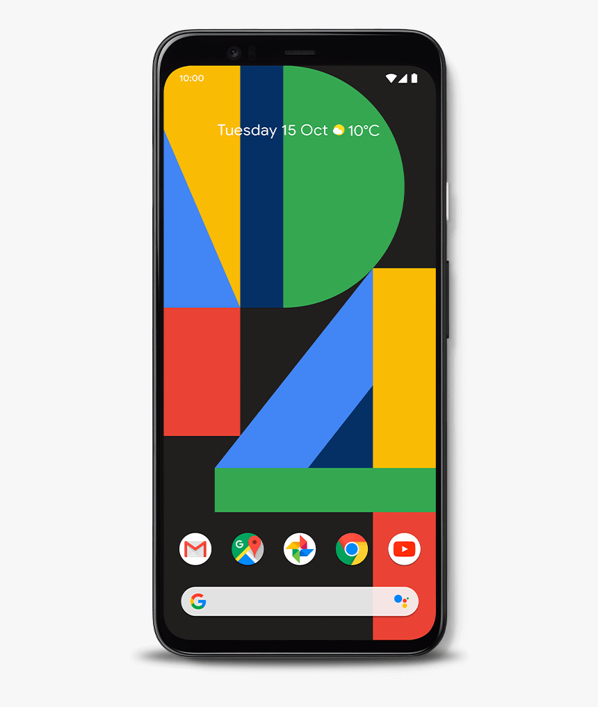 Undefined Just Black Front - Google Pixel 4 Xl, HD Png Download