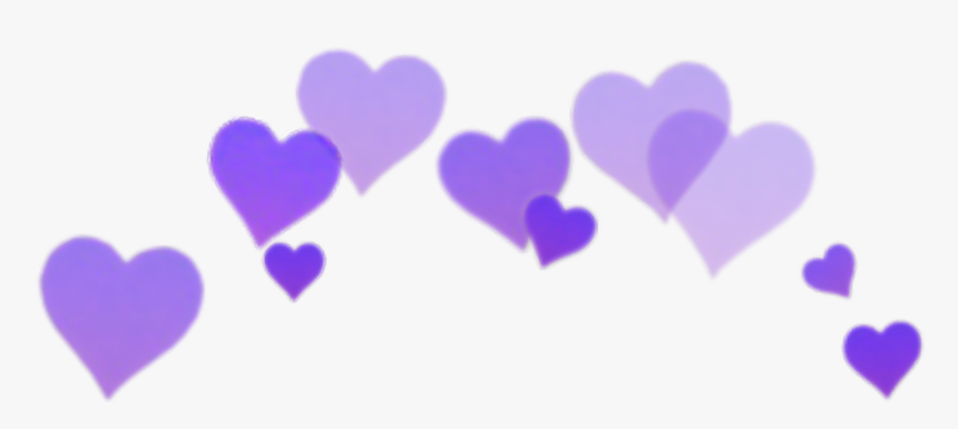 Sticker Crown Hearts Tumblr - Photobooth Hearts Png, Transparent Png
