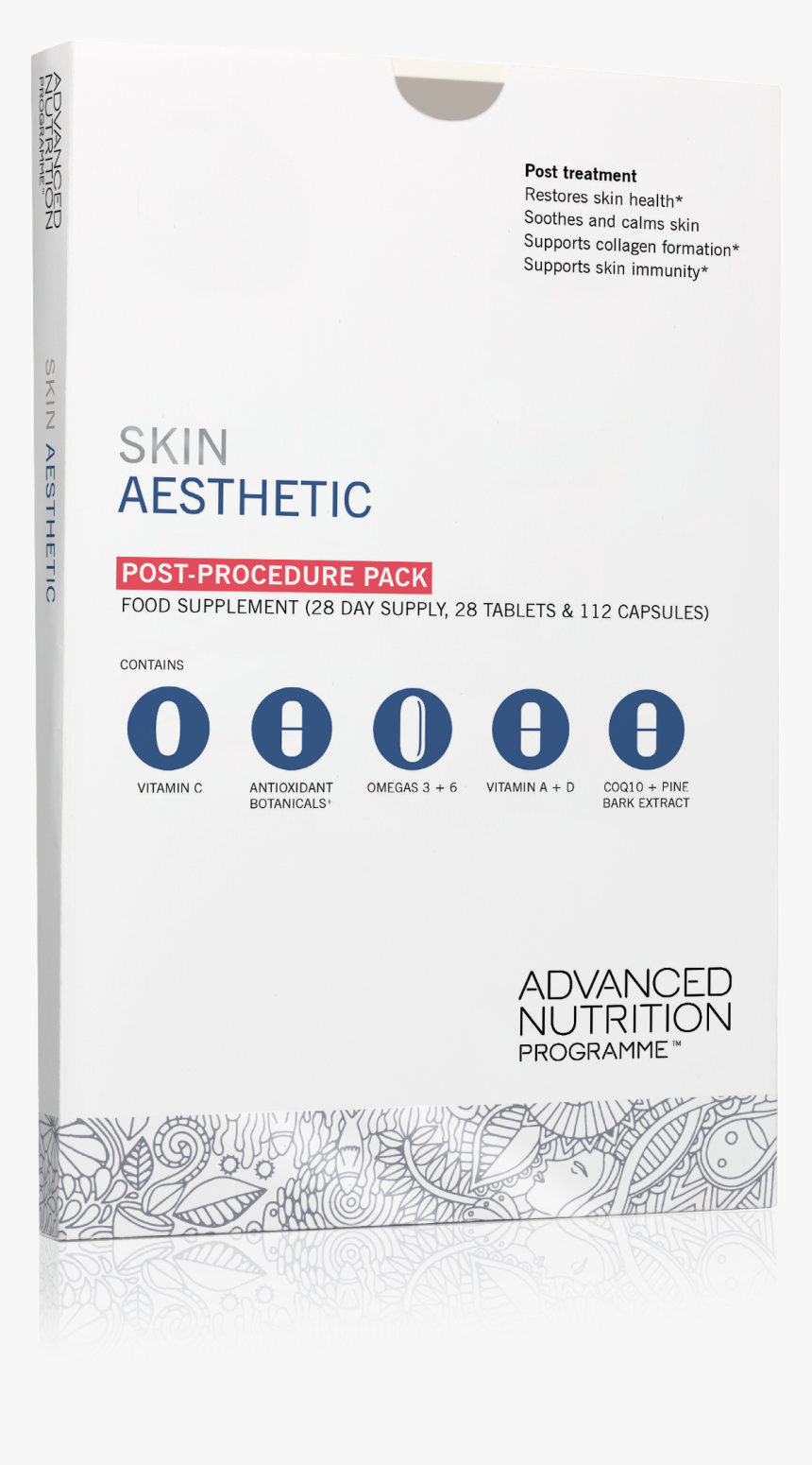 Skin Aesthetic Post-procedure Pack - Advanced Nutrition Programme, HD Png Download