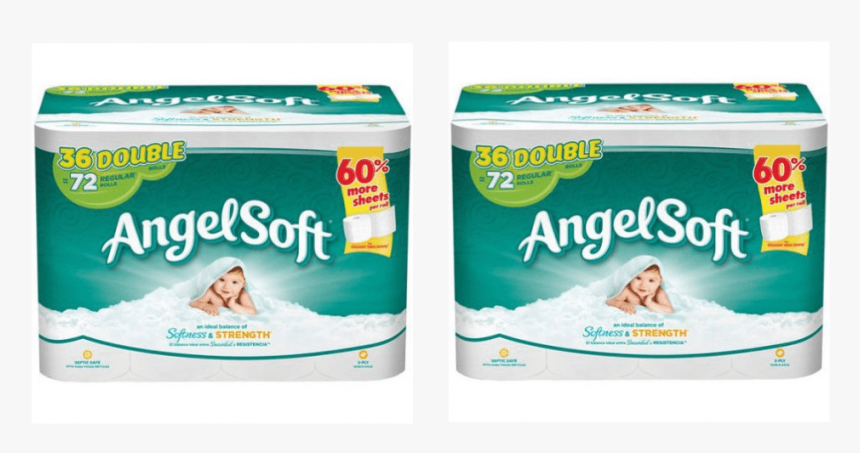 Angel Soft Double Rolls, HD Png Download