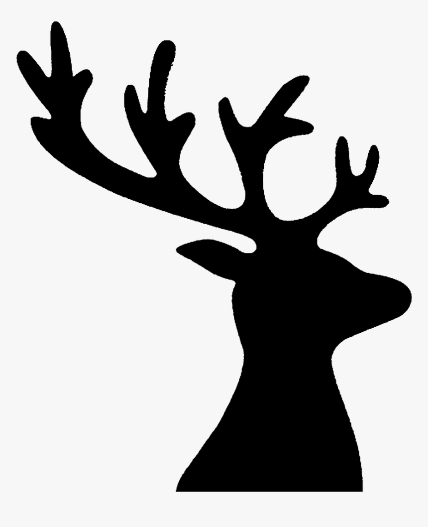 Reindeer Red Deer Antler Elk - Reindeer, HD Png Download