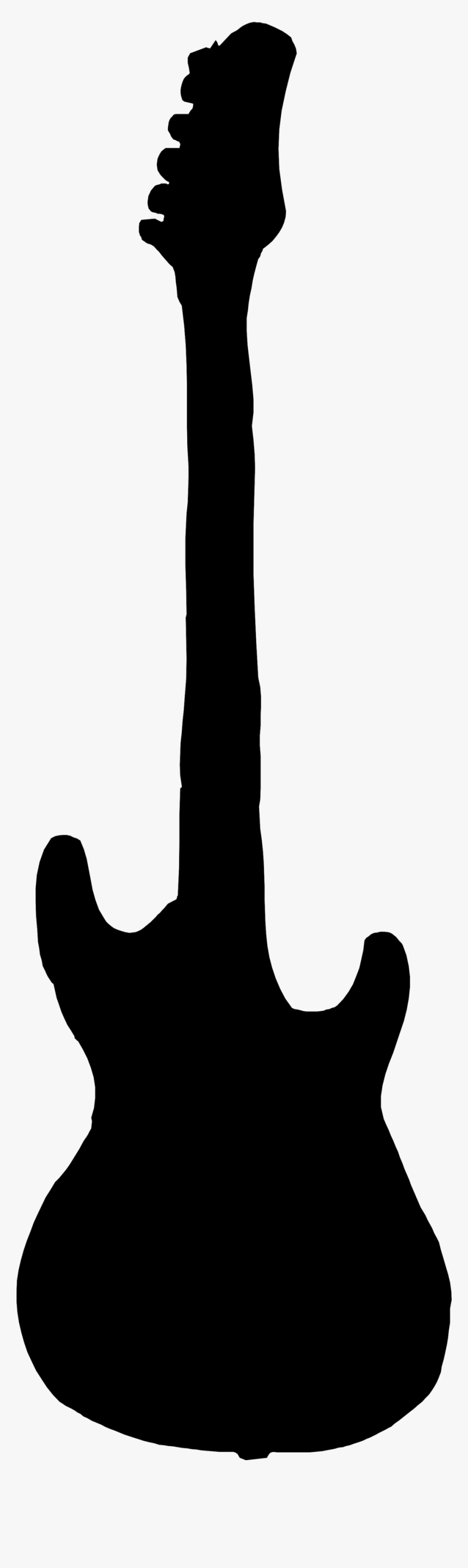 Free Stock Photo - Sg Guitar Silhouette, HD Png Download