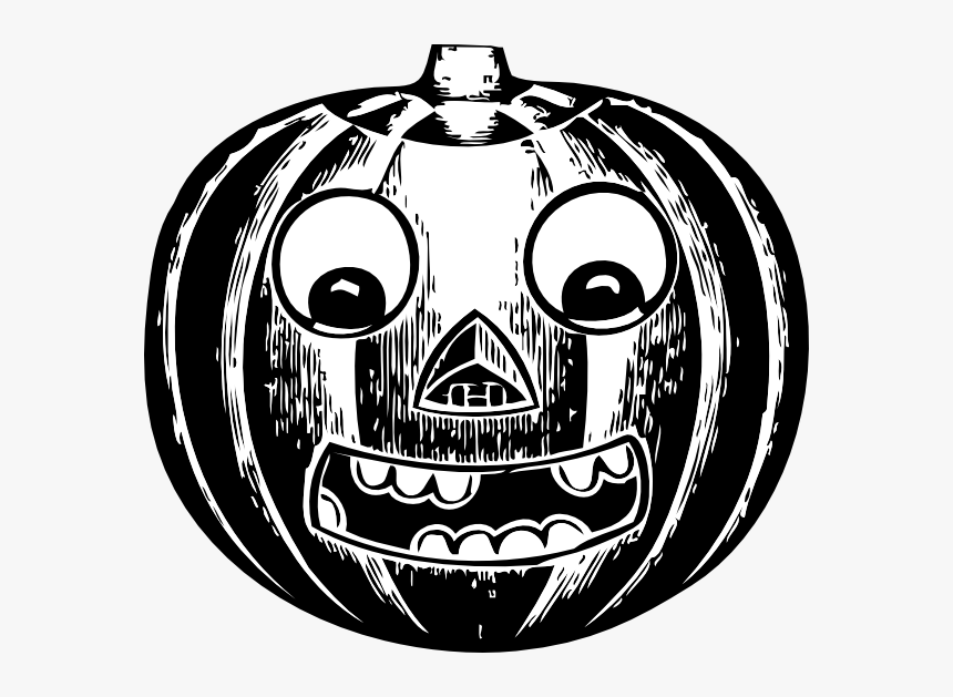 Vintage Jack O Lantern Clip Art, HD Png Download