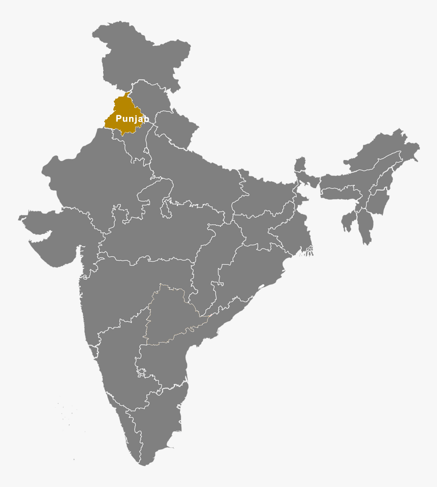 Transparent Detective Silhouette Png - Nagaland On India Map, Png Download