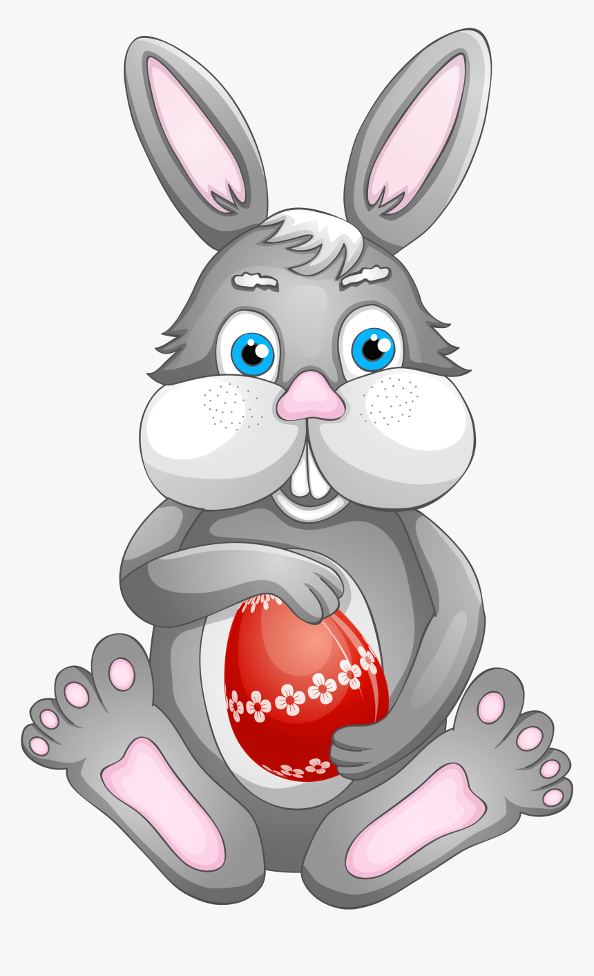 Easter Rabit Png Clip Art - Cartoon, Transparent Png
