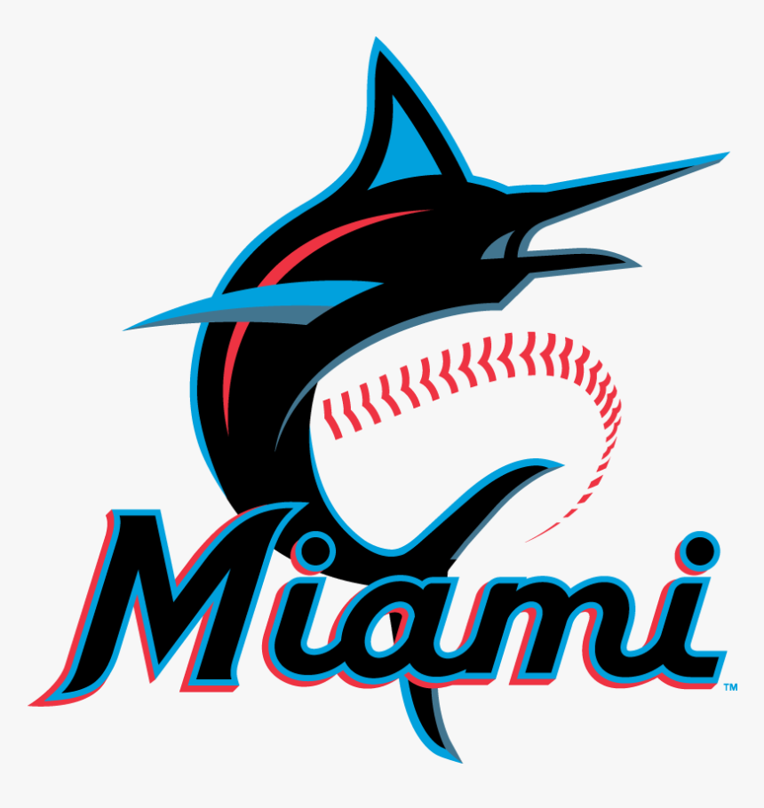 Marlins Logo - Transparent Miami Marlins Logo, HD Png Download