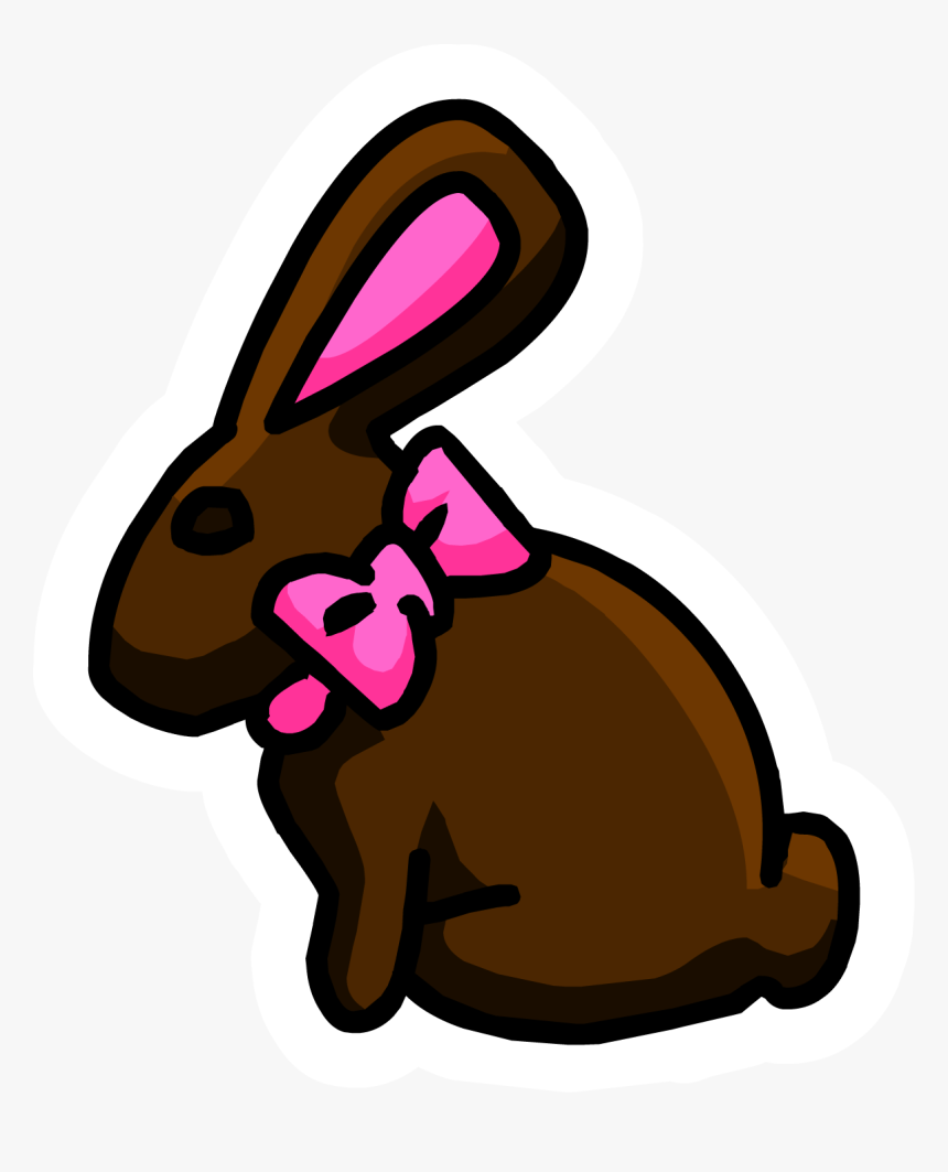 Download Royalty Free Library Sasquatch Clipart Silhouette - Club Penguin Bunny Pin, HD Png Download