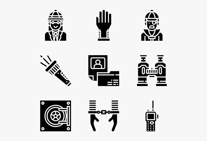Footprint Svg Detective - Illustration, HD Png Download