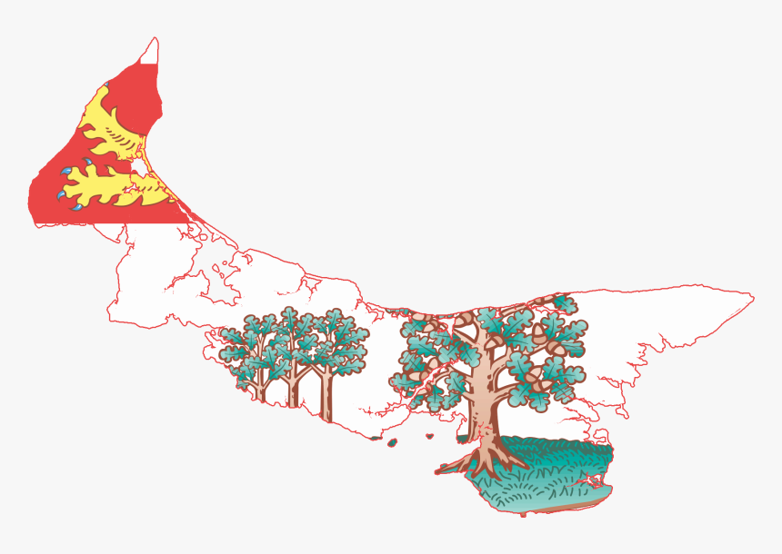 Prince Edward Island Png - Prince Edward Island Canada Flag, Transparent Png