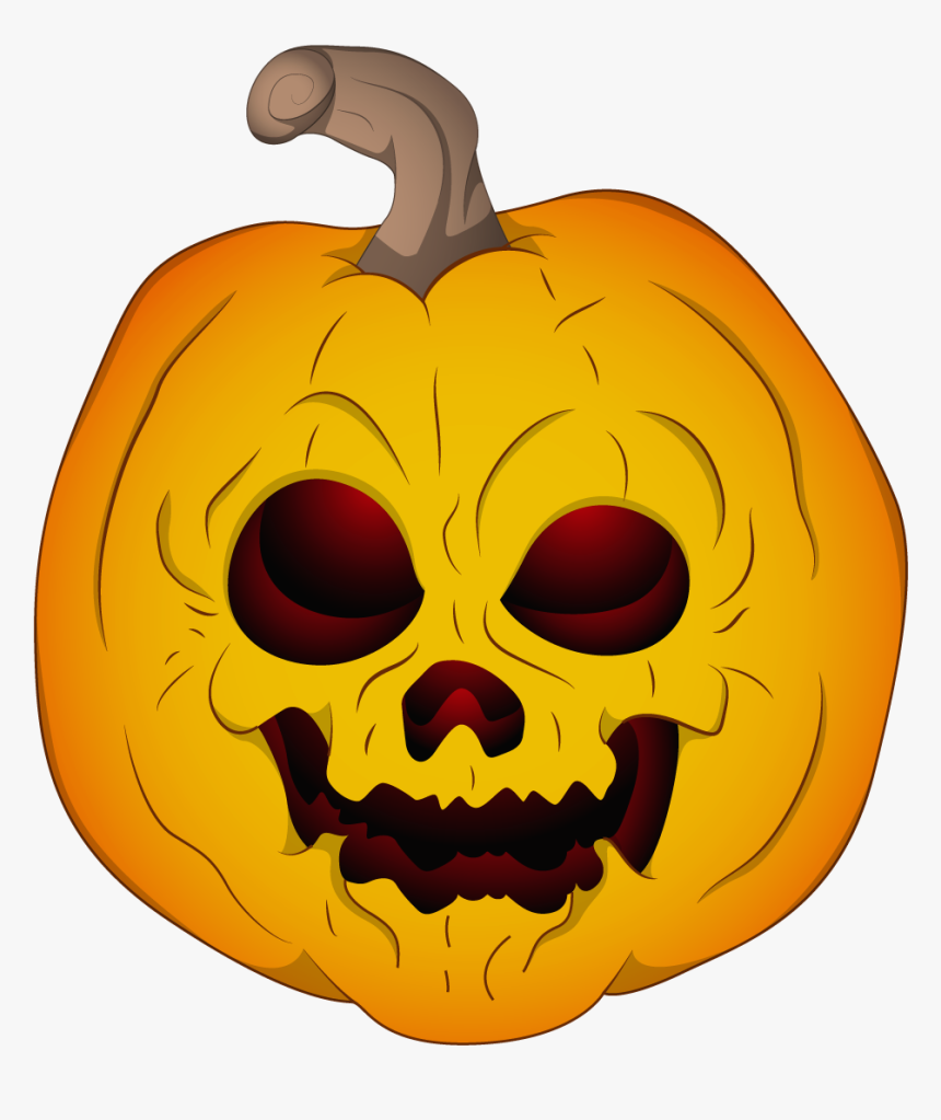 Hd Halloween Evil Pumpkin - Evil Jack O Lantern, HD Png Download