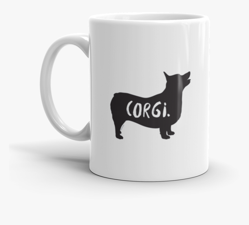 Transparent Corgi Silhouette Png - Coffee Cup, Png Download