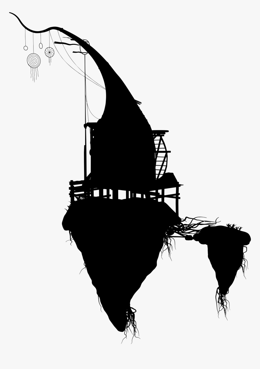Transparent House Silhouette Png - Illustration, Png Download