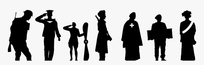 Royal British Legion Silhouettes, HD Png Download