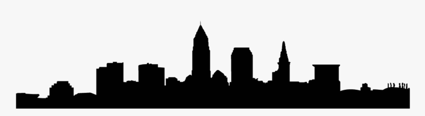 Cleveland Skyline Silhouette, HD Png Download