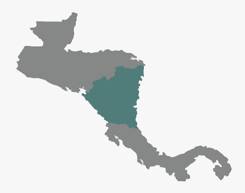 Central America Gdp Map, HD Png Download