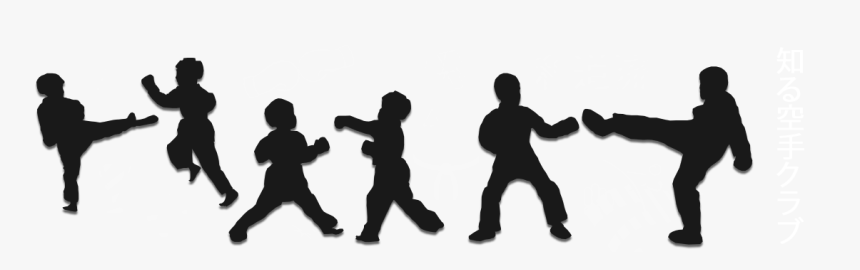 Gantry - Kids Martial Arts Silhouette, HD Png Download