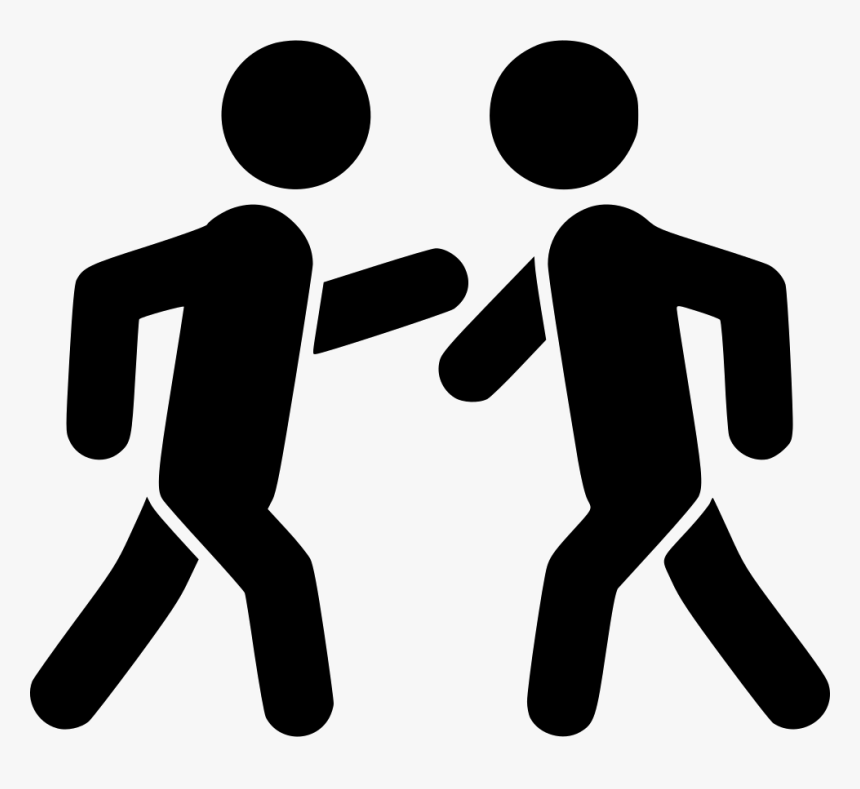 Fight Karate Karate Fighter Martial Arts - Play Football Icon, HD Png Download